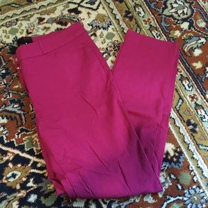 Slim fit ankle dress pants